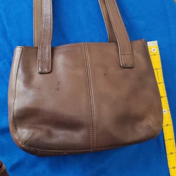 VTG Vintage FOSSIL Brown Shoulder bag - Picture 3 of 8